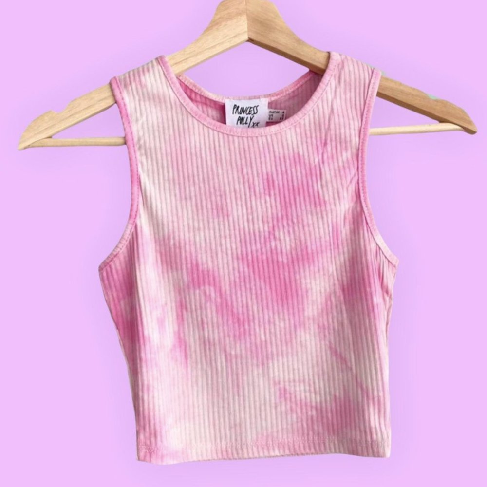 Tie dye crop top from Princess Polly - Picture 1 of 4